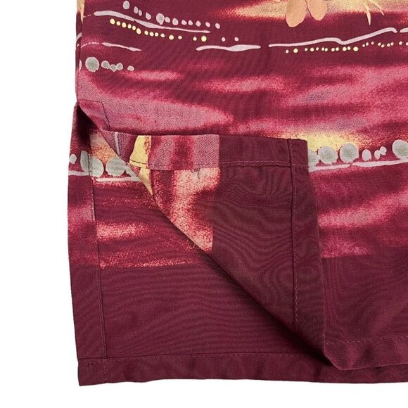 Sag Harbor Womens Shirt Floral Button Front Blouse Size 12 - Picture 6 of 8